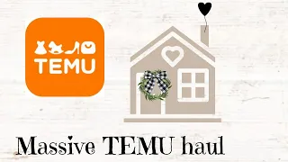 My MASSIVE TEMU haul 🧡 get up £100 worth of coupons from this video!!