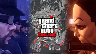 It might be IMPOSSIBLE to survive this Manhunt in GTA 5 Online (Cops n Crooks pt.1)