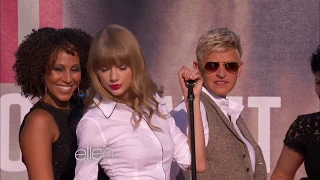 Taylor Swift Performs “Never Ever” on Ellen