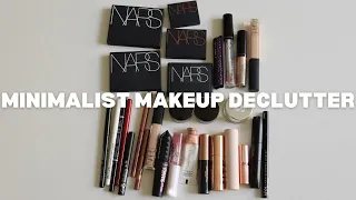 DECLUTTERING MY ENTIRE MINIMALIST MAKEUP COLLECTION + MINIMAL MAKEUP EMPTIES (would I repurchase?)