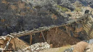 Going Underground At This Abandoned Nevada Copper Mine - Spectacular Minerals - Natural Timbers ⛏️