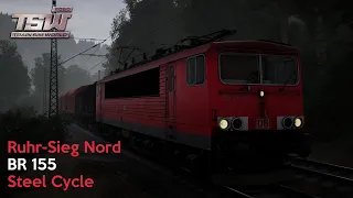 Steel Cycle - Ruhr-Sieg Nord - BR 155 - Train Sim World 2020