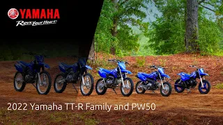 2022 Yamaha TT-R Family and PW50