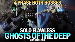 Solo Flawless Ghosts of the Deep Dungeon (Warlock / 4 Phase Both Bosses) [Destiny 2]