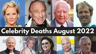 Celebrities Who Died in August 2022 | Famous Deaths This Weekend | Famous Deaths News Reports Part 2