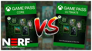 Xbox Game Pass CORE vs Xbox Game Pass ULTIMATE