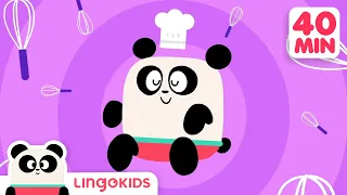 SHARING IS CARING 💚🐼 + Elliot's Favorite Songs for Kids | Lingokids