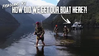 We shipped our boat to New Zealand's most remote location - S6 EP6 Fiordland Part 1