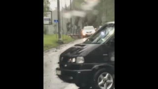Ураган в Москве  За кадром Дима Билан
