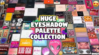 HUGE EYESHADOW PALETTE COLLECTION 2020 😱 *DRUGSTORE & HIGHEND*