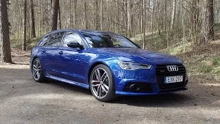 First drive 2015 Audi A6 3.0 TDI Competition 347 PS (launch, flyby etc.)