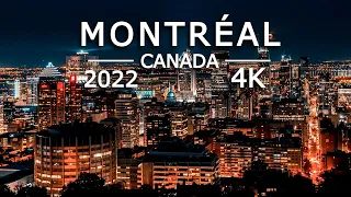 Vibrant Montreal ca 2022 in 4K Ultra HD - Chill Music, Time Lapse, Drone Video | Québec, Canada