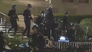 UCLA protests: Police expected to break up encampment