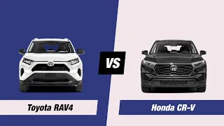 2023 Toyota RAV4 VS 2023 Honda CR-V | Comparison