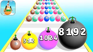 Play 99999 Tiktok Video Game Yoga Balls Run Top Relax & Satisfying Mobile Gameplay Walkthrough