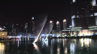 he Dubai Fountain: I Will Always Love You - Shot/Edited with 5 HD Cameras