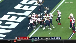 HOW DID AUSTIN EKELER SCORE ON THIS PLAY?! | Patriots vs Chargers