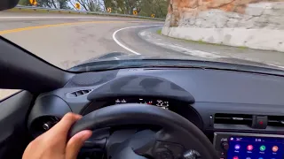 GR86 POV - wet touge on all season tires