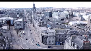 Aberdeen Scotland from the sky DJI Mavic Pro