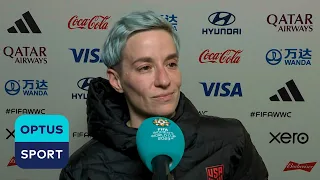 'It's a sick, dark, joke' - Megan Rapinoe reacts to USA's penalty loss to Sweden