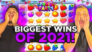 TOP 10 BIGGEST WINS 2021 | Online Slots