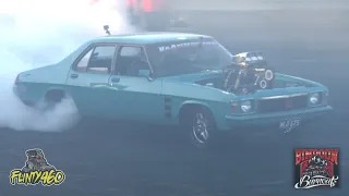 WLD GTS STRIPS A BELT AT BINDOON BURNOUTS