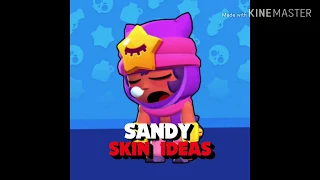 SANDY SKIN IDEAS😴⛱#Sandy#brawl stars🤙🤟🤙