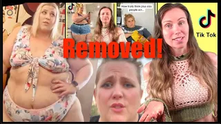 GlitterandLazers gets my video removed!! Freelee reacts to Anna O'brien on TikTok.