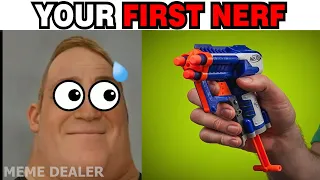 Mr Incredible Becoming Scared (Your First Nerf)