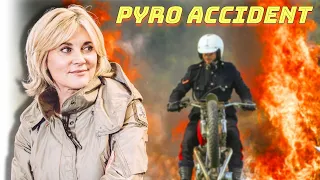 Anthea Turner Bike Explosion Accident