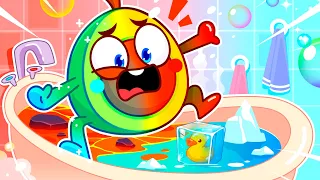 Avocado Baby Take a Bath 🛁🧼 Hot vs Cold 🤩 || Best Cartoons by Pit & Penny Stories 🥑✨