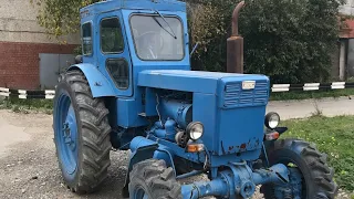 Советский трактор Т40 АМ замена сцепления