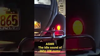 The Idle Sound of 36hp VW Motor ASMR (Autonomous Sensory Meridian Response)