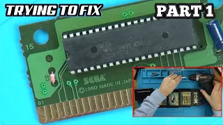 Trying to FIX a Bunch of SEGA MEGA DRIVE (Genesis) Games - PART 1