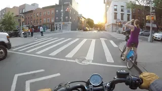 NYC Ride at Dusk on My Iron 883 - Right Thing Motos