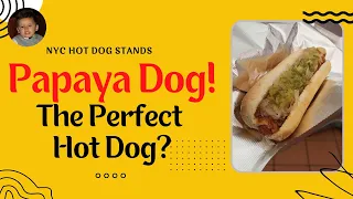 Papaya Dog!   Did I find the perfect NYC Hot Dog? | NYC Hot Dog Stands