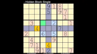 How to Solve Washington Times Sudoku Difficult  20 May, 2024