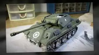 Building Dragon Panther Ersatz M10 Tank. From Start to Finish. Part 3 Battle of Bulge