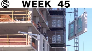 One-week construction time-lapse with closeups: Week 45 of the Ⓢ-series