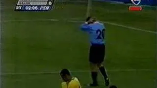 Uruguay vs Brasil, Eliminatoria Corea-japon 2002