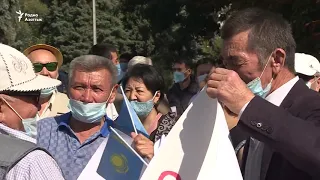 В городах Казахстана прошли мирные митинги