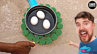 Perfect hard boiled eggs || Eggs boiled on matchstick @CrazyXYZ
