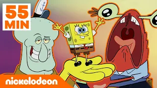 SpongeBob | 1 JAM Momen Terbaik SpongeBob Seri 11 - Bagian 2 | Nickelodeon Bahasa