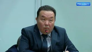 В Элисте прошло заседание правительства РК