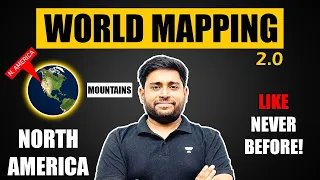 Complete World Maps (North America - Mountains)| World Mapping by Sudarshan Gurjar