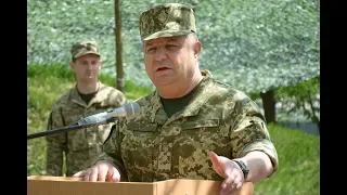 Міністр оборони України на командному пункті Об'єднаних сил.