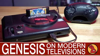 How to Play Sega Genesis Games On Modern Televisions - 4K