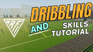 RF 24 | BEGINNERS DRIBBLING + SKILLS/COMBO TUTORIAL (ROBLOX)