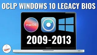 Install Windows 10 Legacy BIOS & Dual Boot OCLP Sonoma, Ventura or Monterey with Bootcamp!