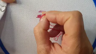 Как вышивать гобеленовым швом и полукрестом. В чем отличие?!